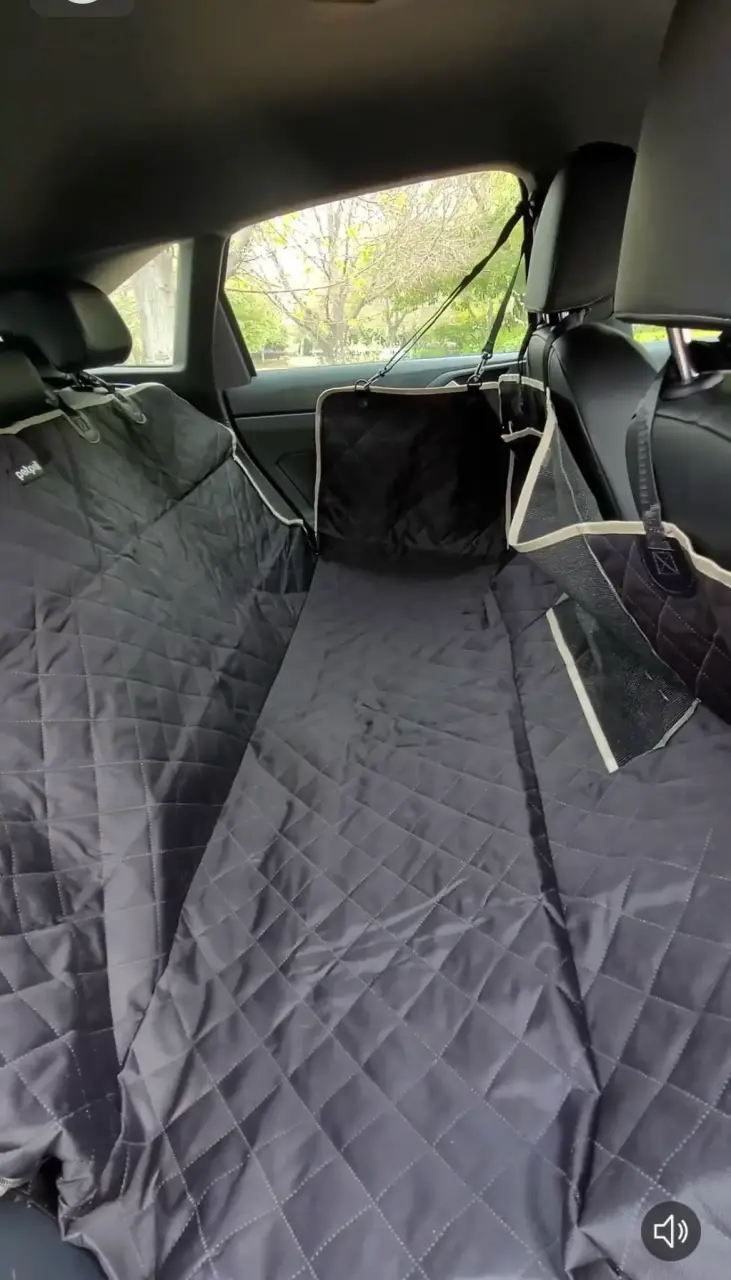 Cubierta impermeable para asiento de auto de mascotas - 2
