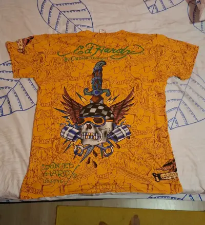 Polera Ed Hardy con diseño de calavera - miniatura 3
