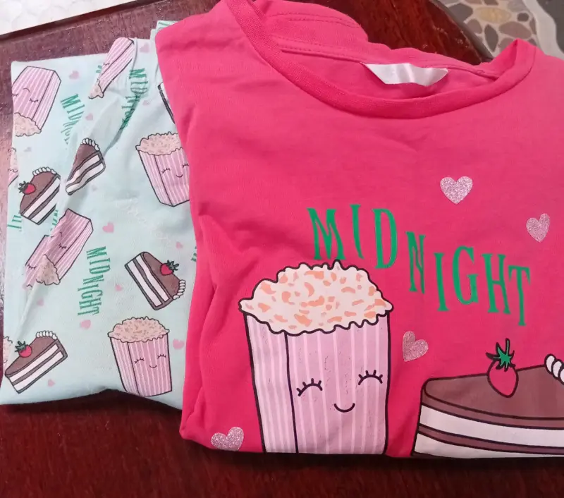 Trío de Pijamas Niña Talla 14 – 100% Algodón 💕 - 2