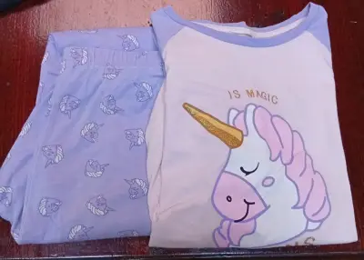 Trío de Pijamas Niña Talla 14 – 100% Algodón 💕 - miniatura 3