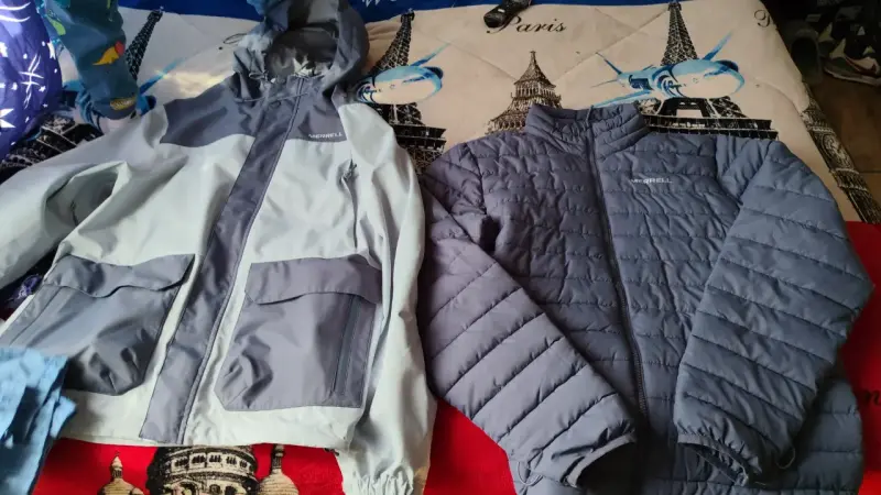 Parka Hombre 3 en 1 Merrell Celeste - 2