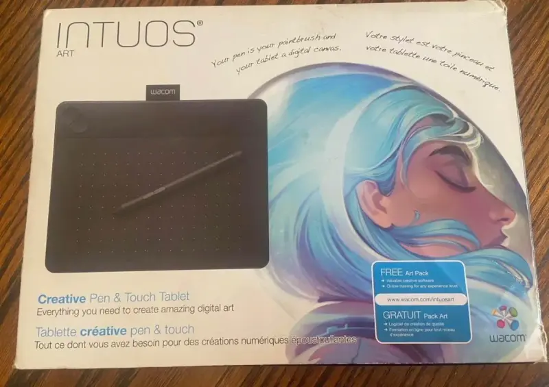 Tableta Gráfica Wacom Intuos Art con Lápiz - 1