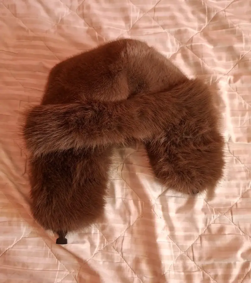 Gorro Ushanka café de chiporro - 2