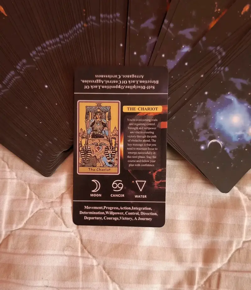 Tarot con Palabras Clave en ingles - 4