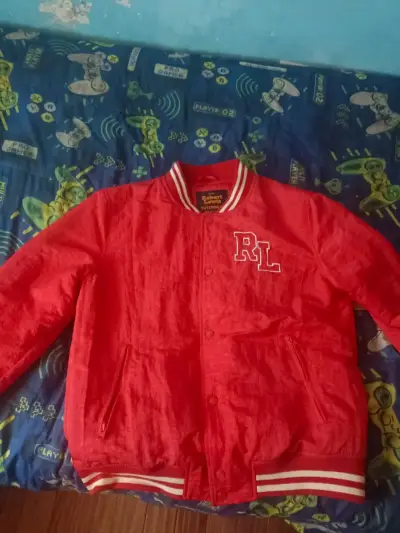 Chaqueta bomber roja Robert Lewis estilo urbano - miniatura 1