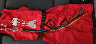 Vestido tradicional mapche kupam talla 10 - miniatura 1