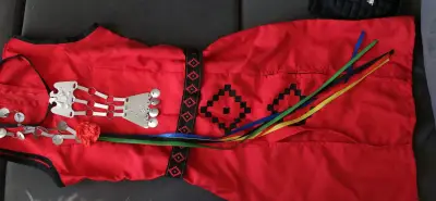 Vestido tradicional mapche kupam talla 10 - miniatura 2