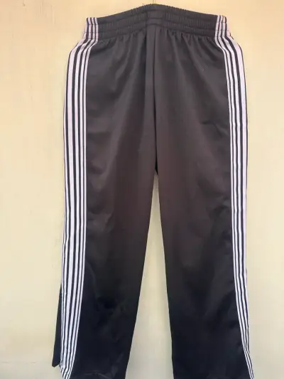 Pantalones deportivos negros con franjas blancas talla XS - miniatura 1