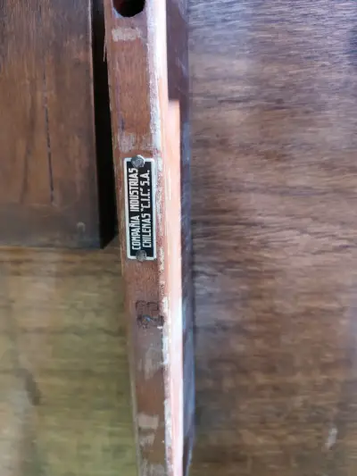 Mesa vintage de comedor Cic extensible - miniatura 1