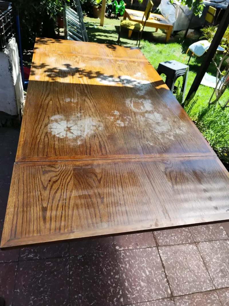 Mesa vintage de comedor Cic extensible - 2
