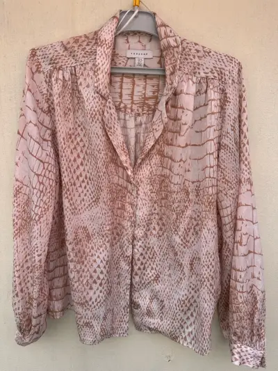Blusa estampada animal print Topshop - miniatura 1