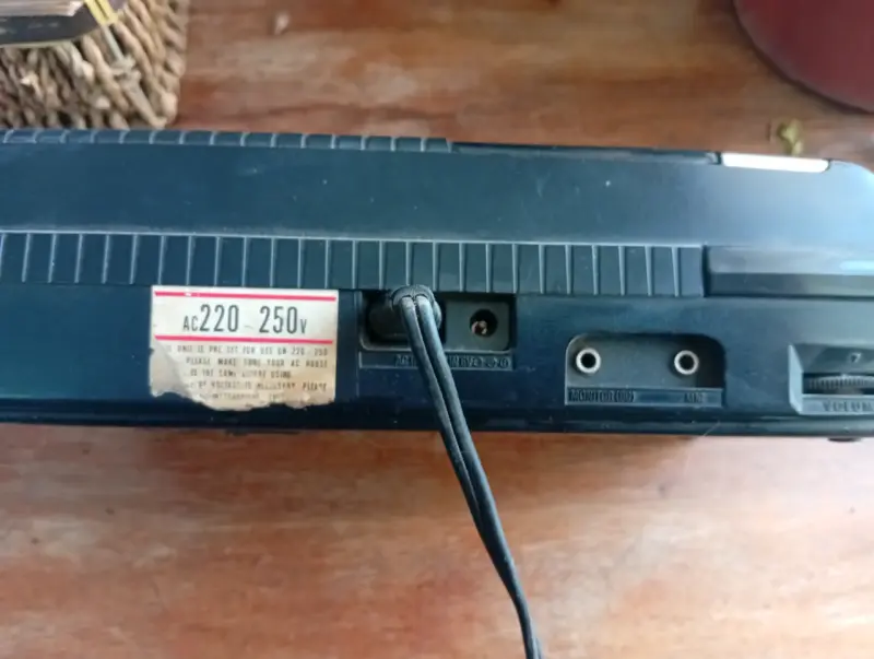 Grabadora de Cassette Vintage National Panasonic - 2
