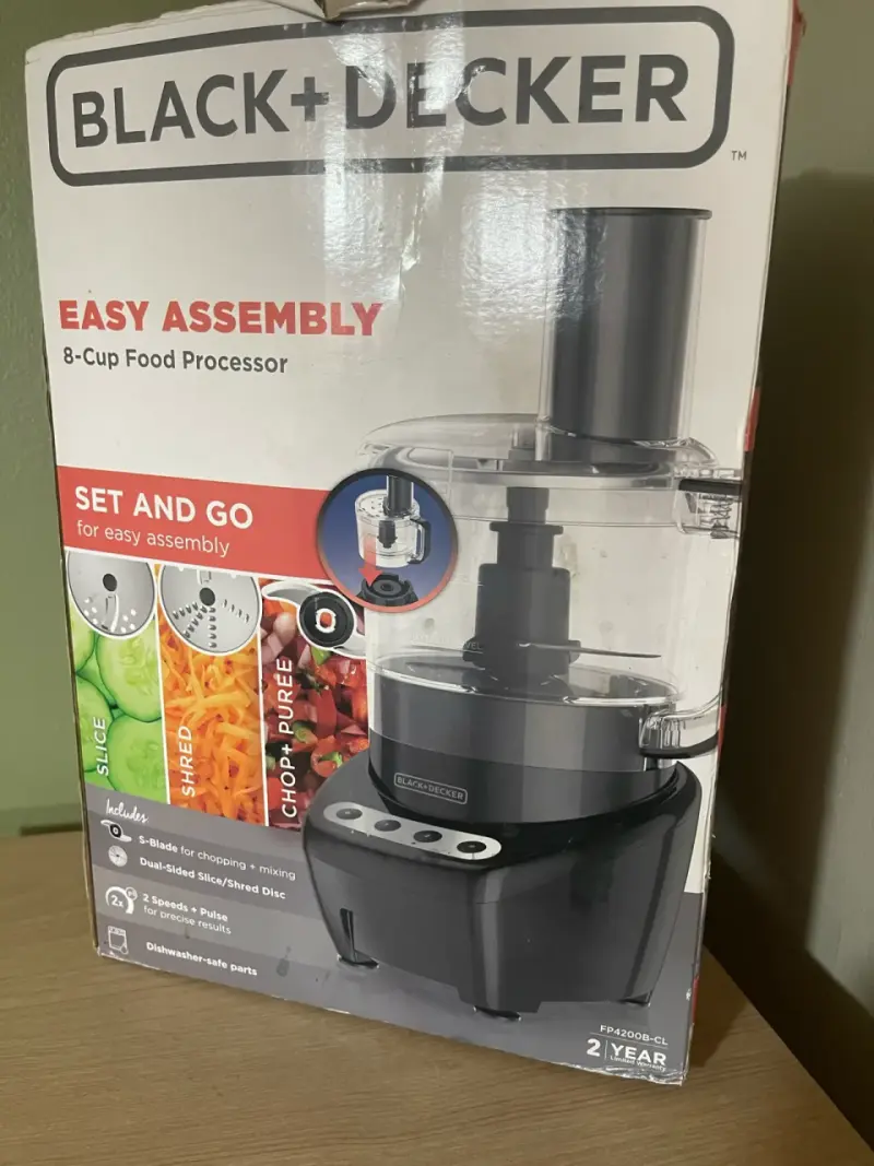 Procesador de Alimentos Black+Decker Negro - 6