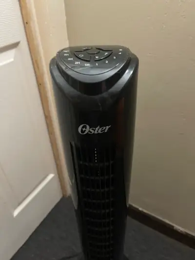 Ventilador de torre Oster negro con control de tiempo - miniatura 3