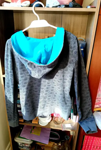 Chaqueta gris con capucha Rip Curl - miniatura 2