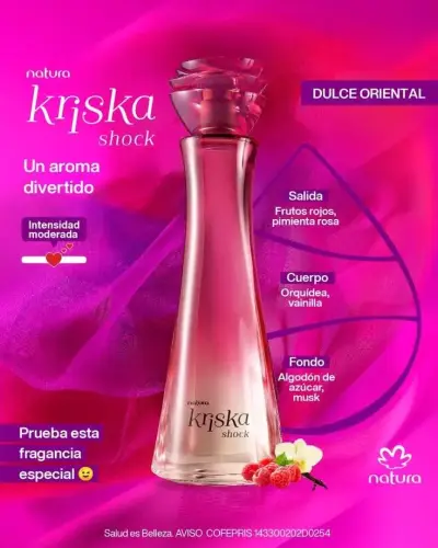 Perfume Natura Kriska Shock Dulce Oriental - miniatura 2