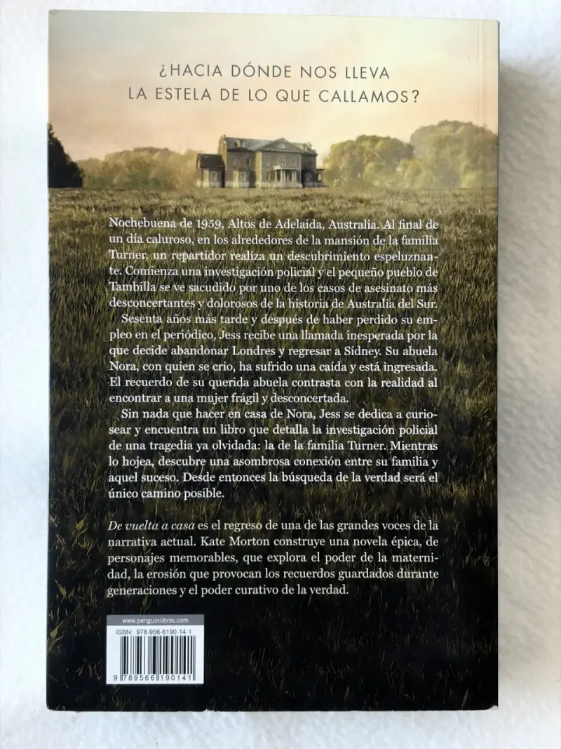 Libro 'De Vuelta a Casa' de Kate Morton - 2