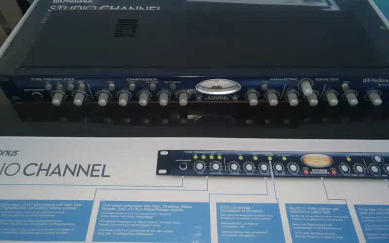 PreSonus Studio Channel Strip con Válvula de Vacío - 2