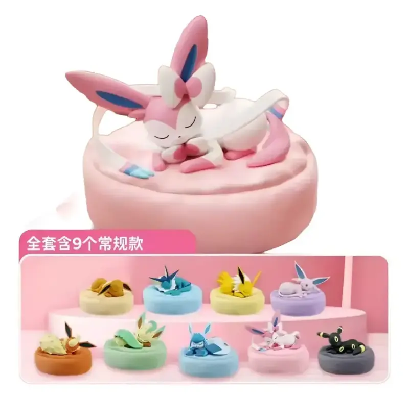 Figura blind box eevee evoluciónes Pokémon