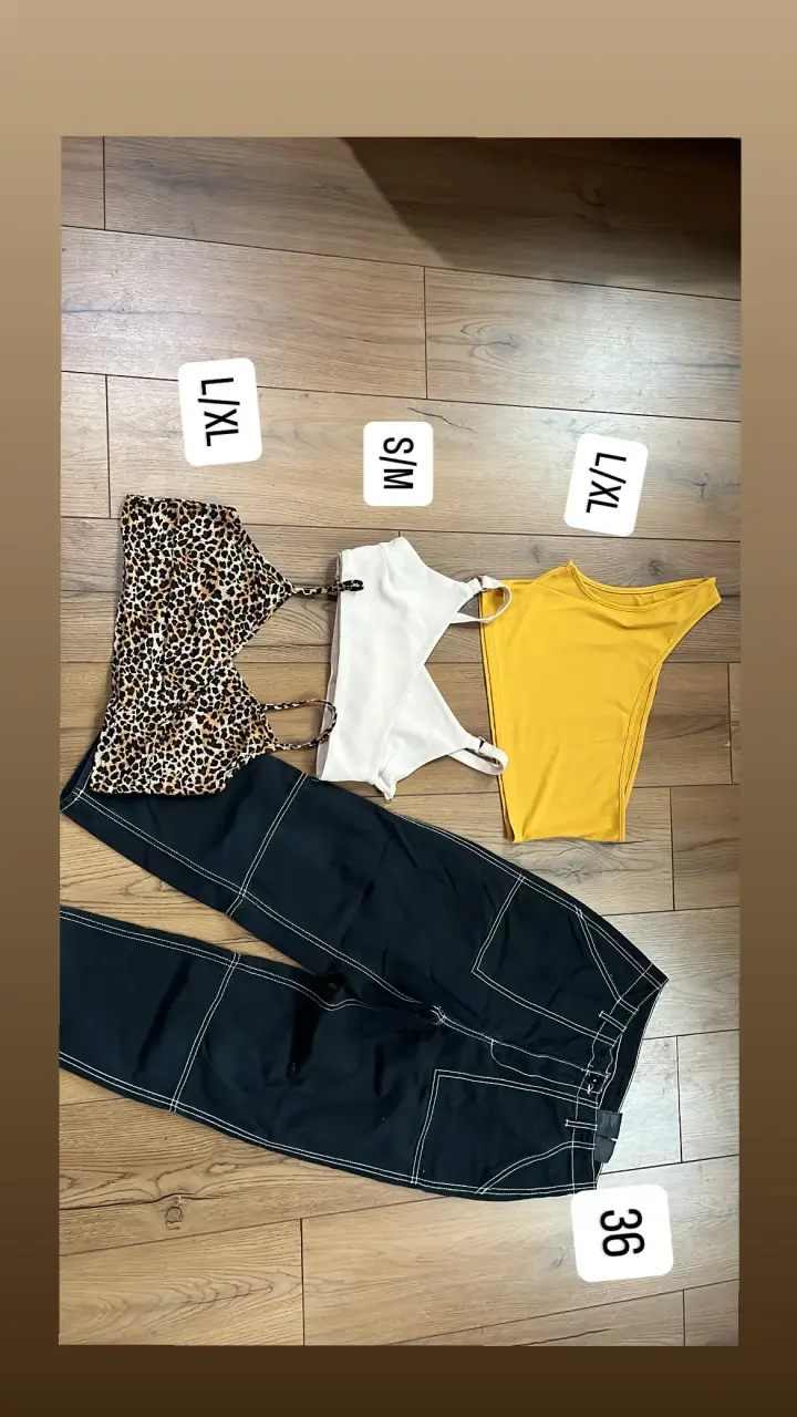 Conjunto de ropa variada para mujer en diferentes tallas - 1
