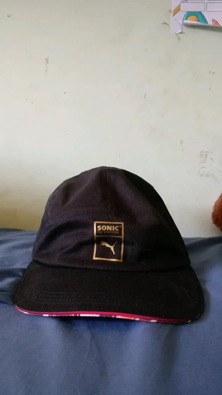 Gorra negra Sonic The Hedgehog Puma - 1