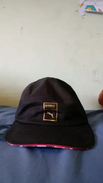 Gorra negra Sonic The Hedgehog Puma - miniatura 1