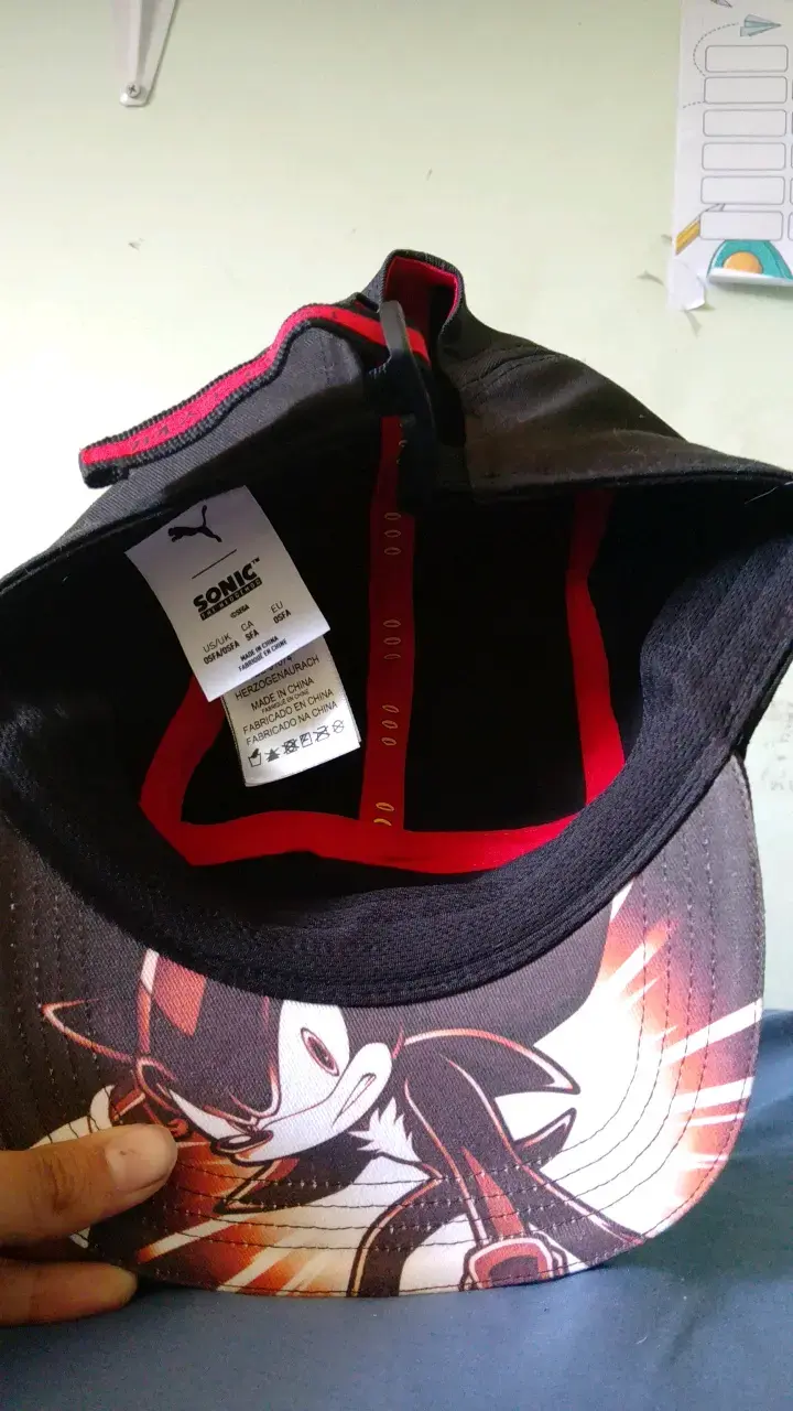 Gorra negra Sonic The Hedgehog Puma - 3