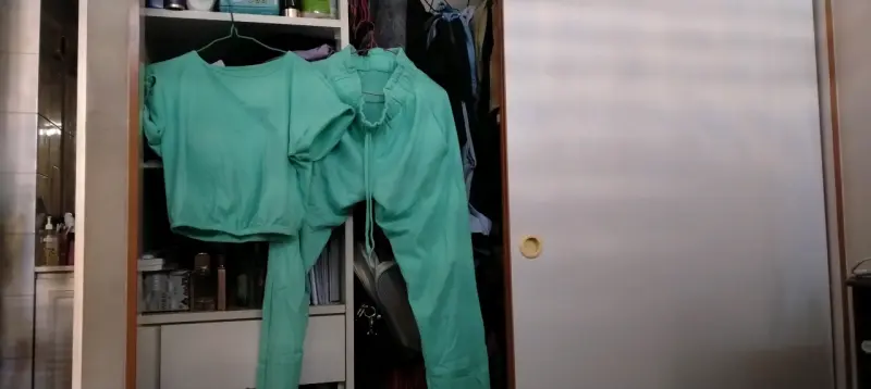 Conjunto deportivo verde menta para mujer - 4