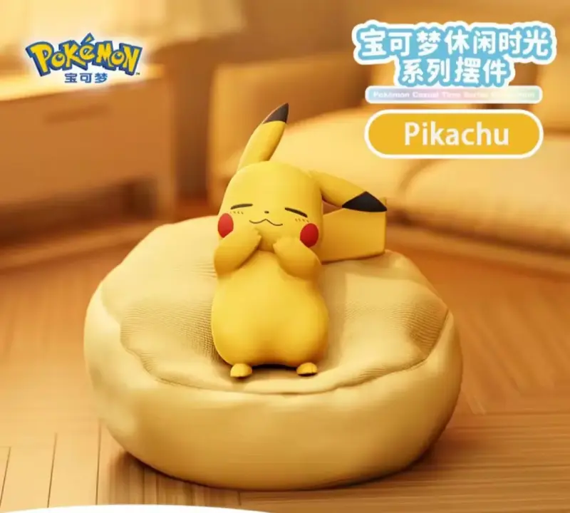 Figura Original Pikachu Pokémon en cojín