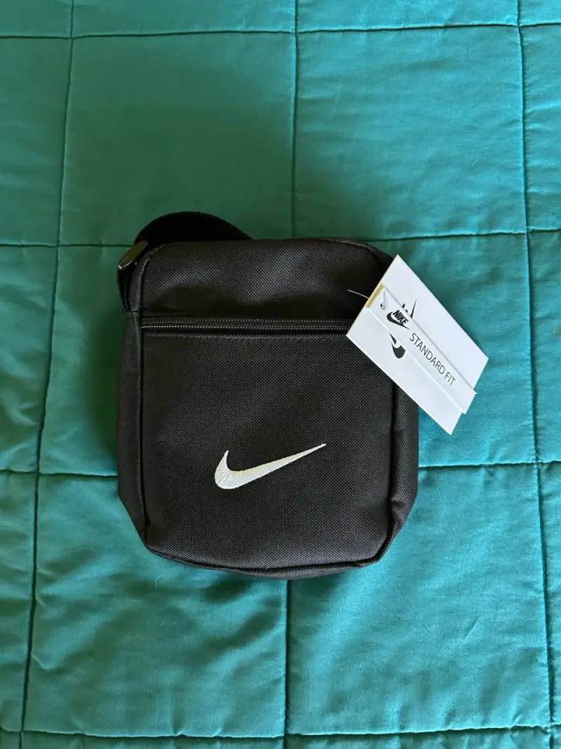 Bolso cruzado negro Nike con logo - 2