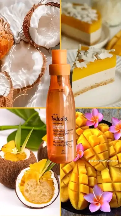 Body Splash Natura Tododia Mango Rosa Coco , 200ml - miniatura 3
