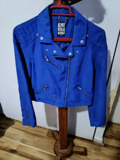 Chaqueta Azul Americano Mujer Talla L - miniatura 1