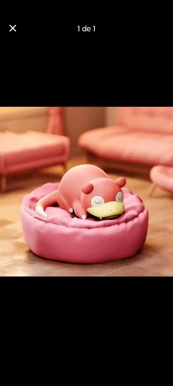 Figura Pokémon Slowpoke Original