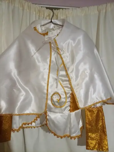 Traje  de princesa  Diablada con capa y corona - miniatura 3