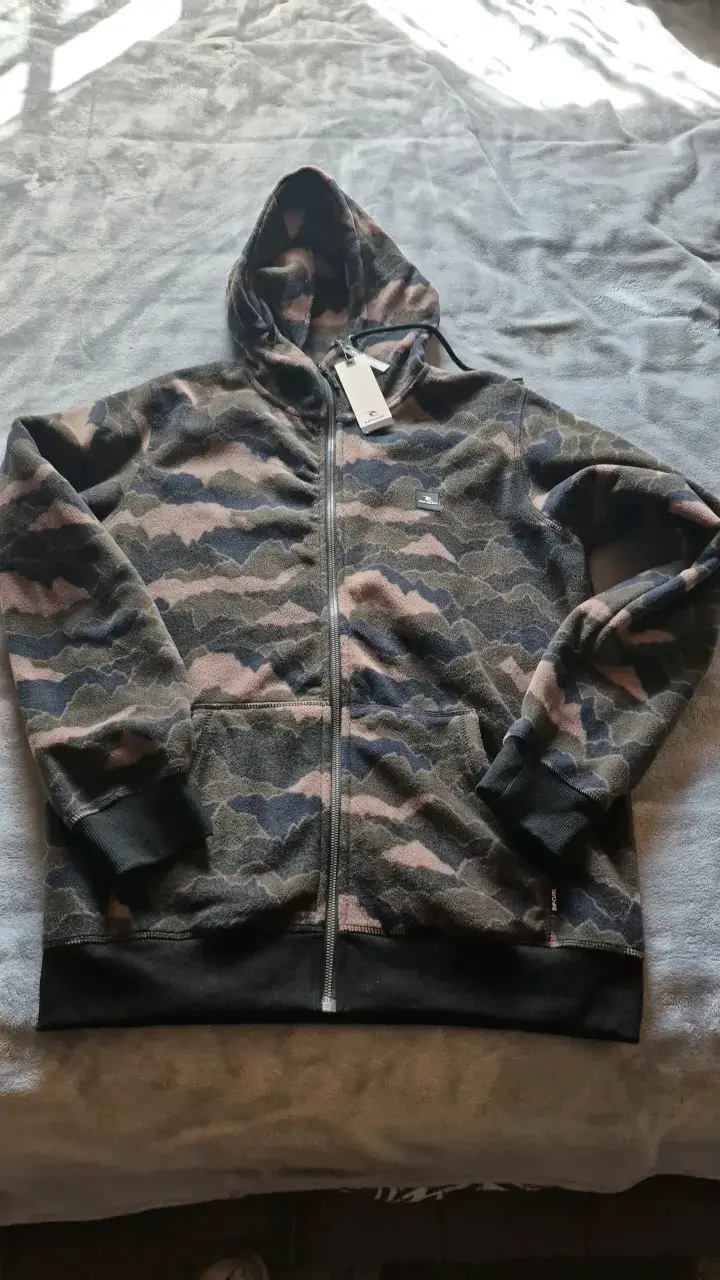 Polerón con capucha camuflado para hombre - 2