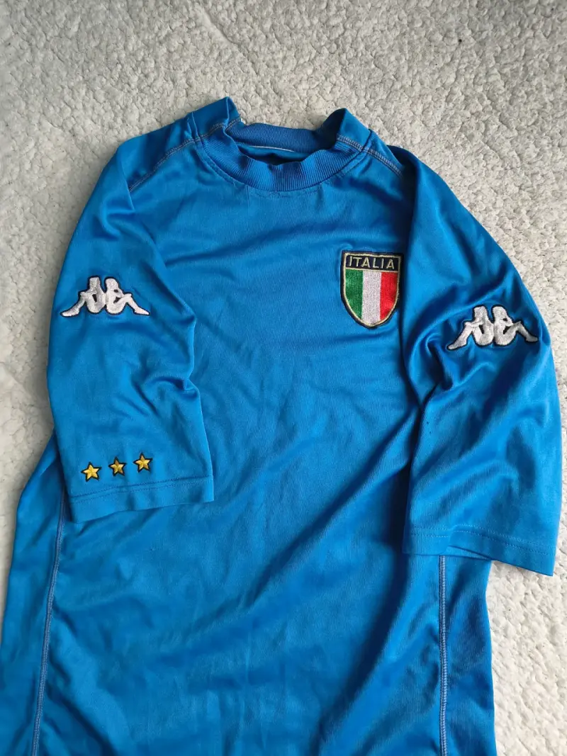 Camiseta Italia Titular Kappa 2002 - 4