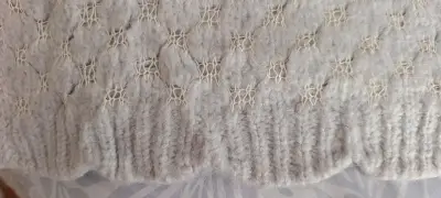 Suéter tejido beige Zara para mujer - miniatura 5