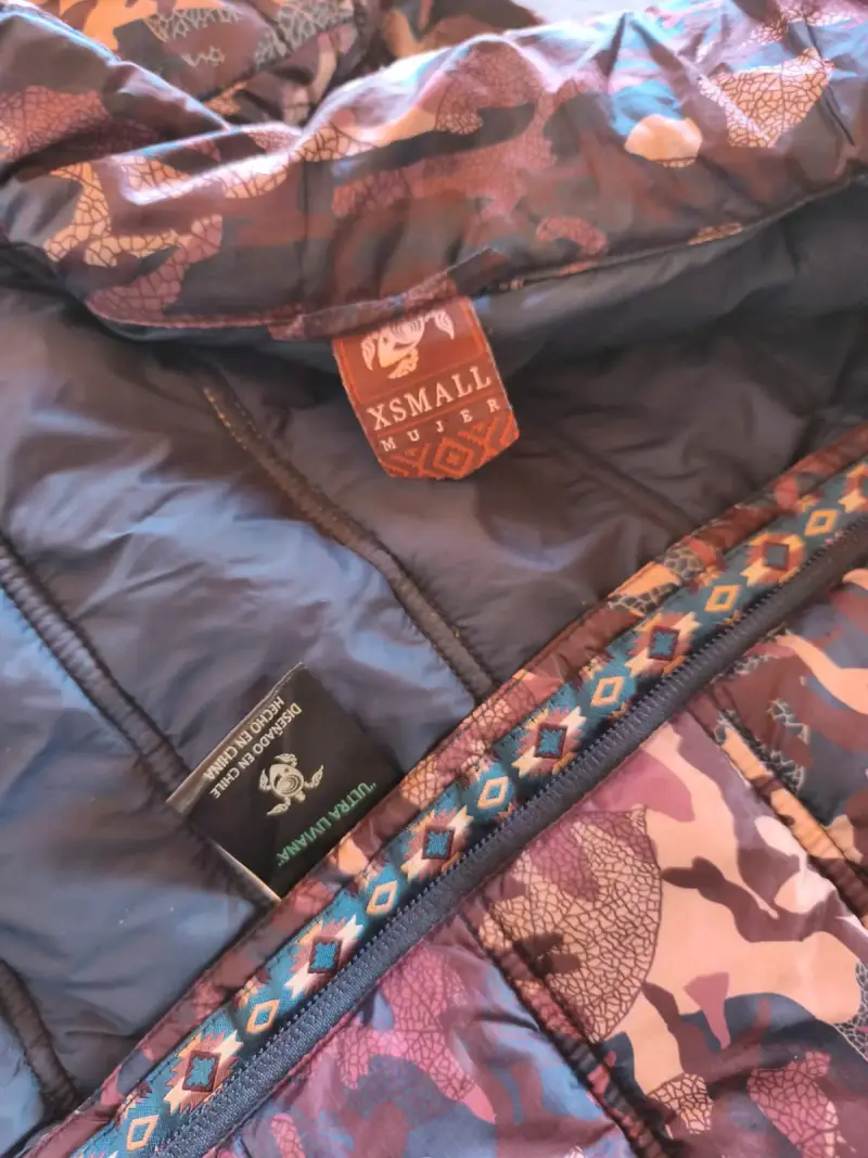 Chaqueta de plumas camuflaje para mujer - 3
