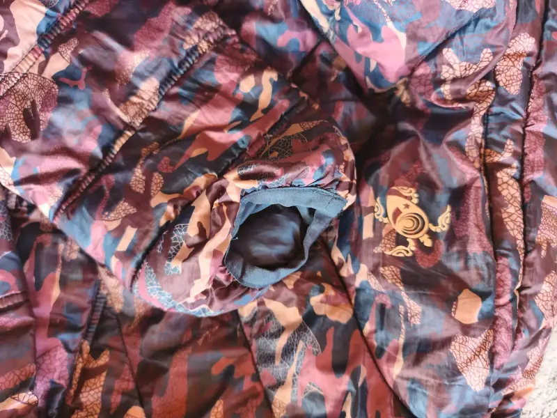 Chaqueta de plumas camuflaje para mujer - 6