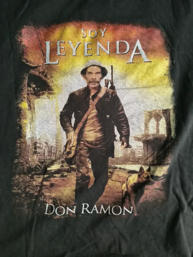 Polera negra Soy Leyenda Don Ramón - 3