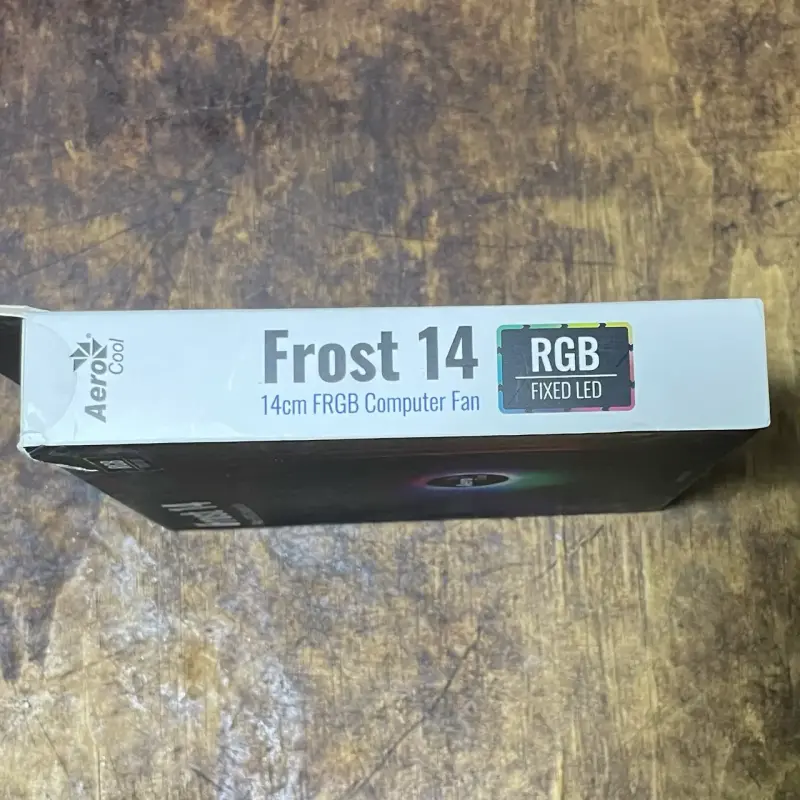 Ventilador RGB Aerocool Frost 14cm para PC - 5