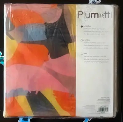 Juego de sábanas Plumetti 1.5 plazas 220 hilos - miniatura 2