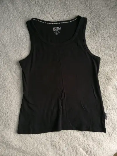 Musculosa negra Jockey. - miniatura 1