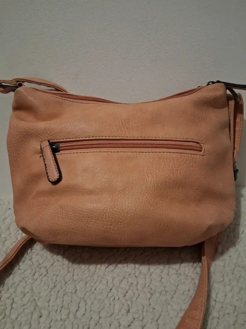 Cartera Secret de cuero rosa - 5