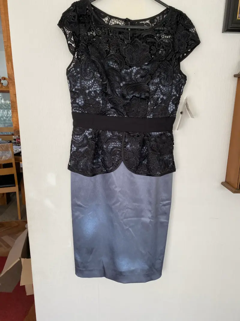 Vestido de Fiesta Elegante con Chaqueta - 5