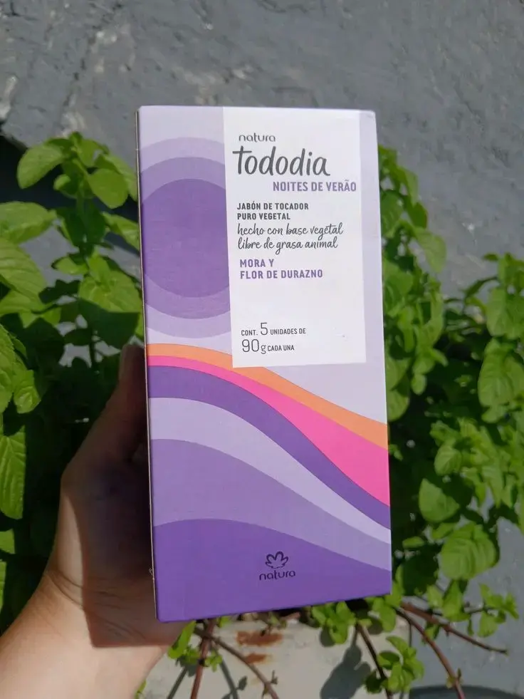 Jabón en barra Natura Tododia Mora y Flor de Duraz - 2
