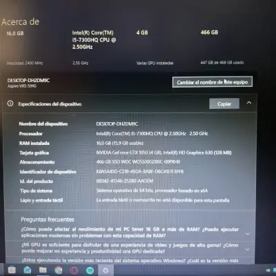 Laptop Acer Aspire con Intel Core i5 - miniatura 4