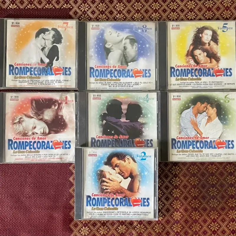 Colección de 7 CDs Rompecorazones Volumen 1-7 - 2