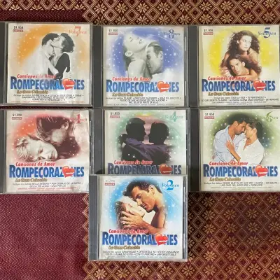 Colección de 7 CDs Rompecorazones Volumen 1-7 - miniatura 2