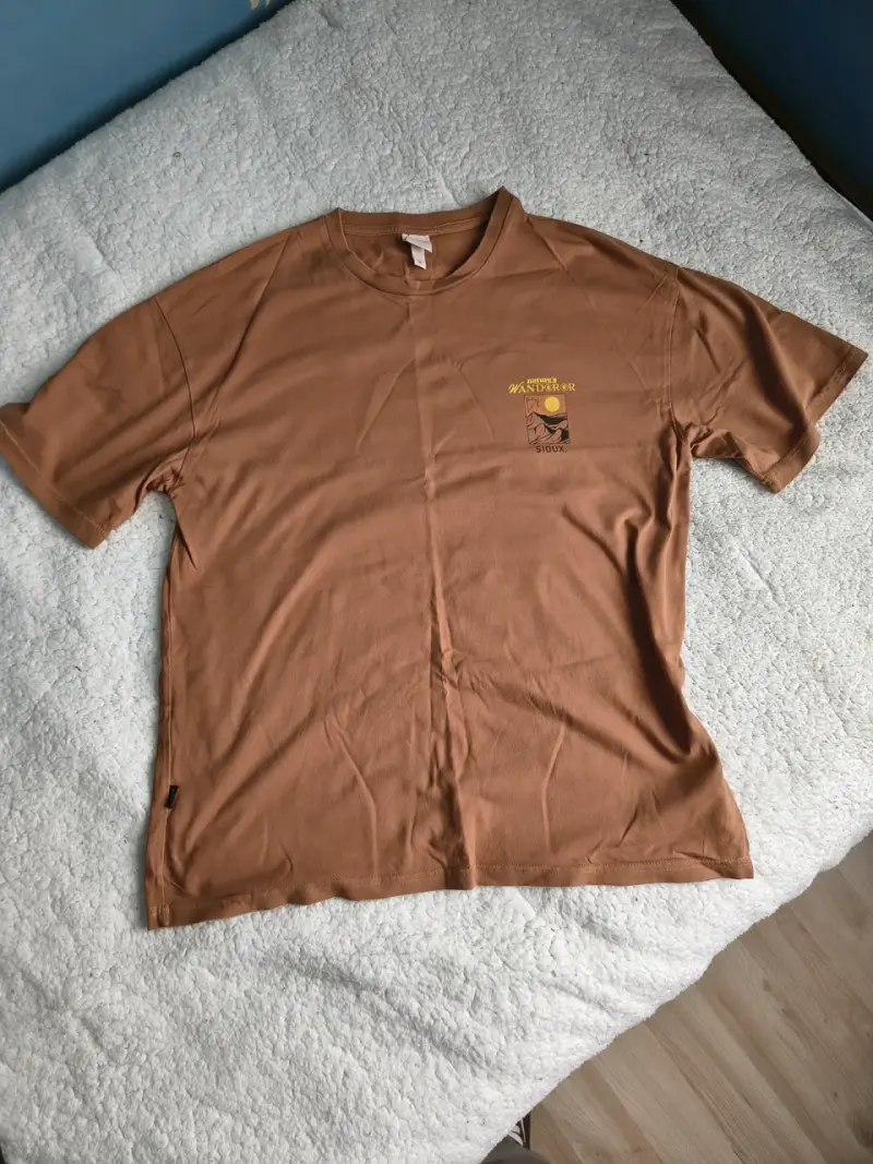 Polera marrón Sioux - 1